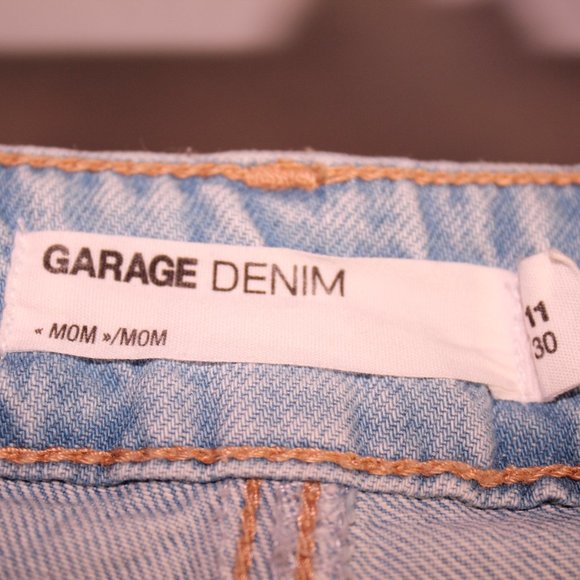 Garage Denim Distressed Shorts - Picture 3 of 4